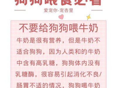 合理控制狗狗进食量，健康呵护肠胃（避免肠胃问题，为你的爱犬定制饮食计划）