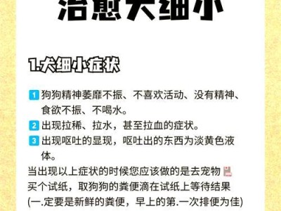 细小疫情如何治愈？驱虫是关键！（掌握正确的驱虫时间，宠物狗健康无忧）