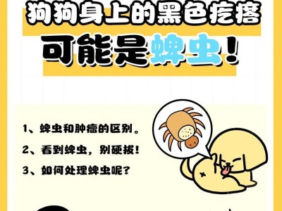家庭简单治疗狗狗身上蜱虫的方法（如何安全有效地去除狗狗身上的蜱虫）