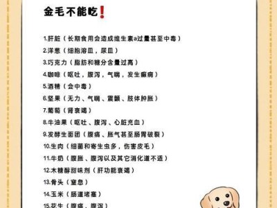金毛狗吃西瓜需要注意的事项（宠物饮食禁忌及健康建议）